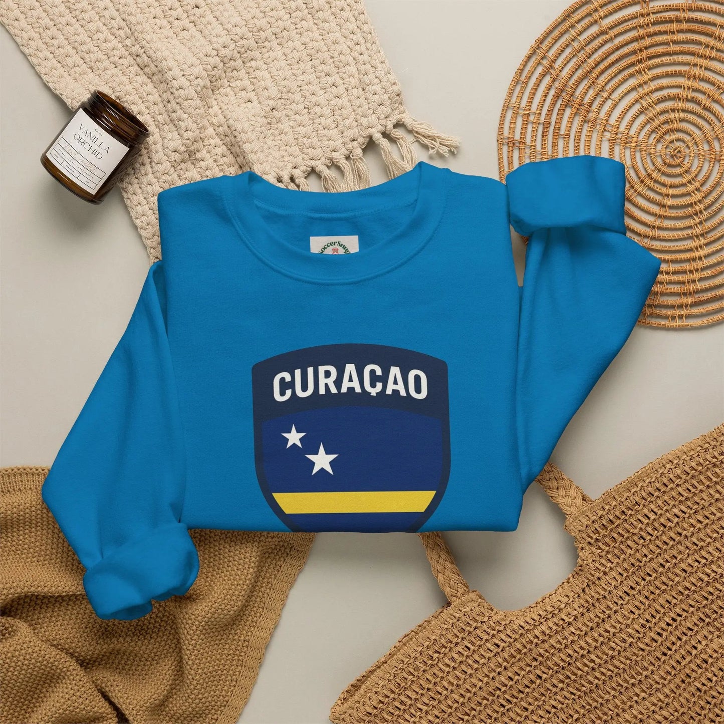 Curacao World Cup 2026 Crewneck Sweatshirt by Printify