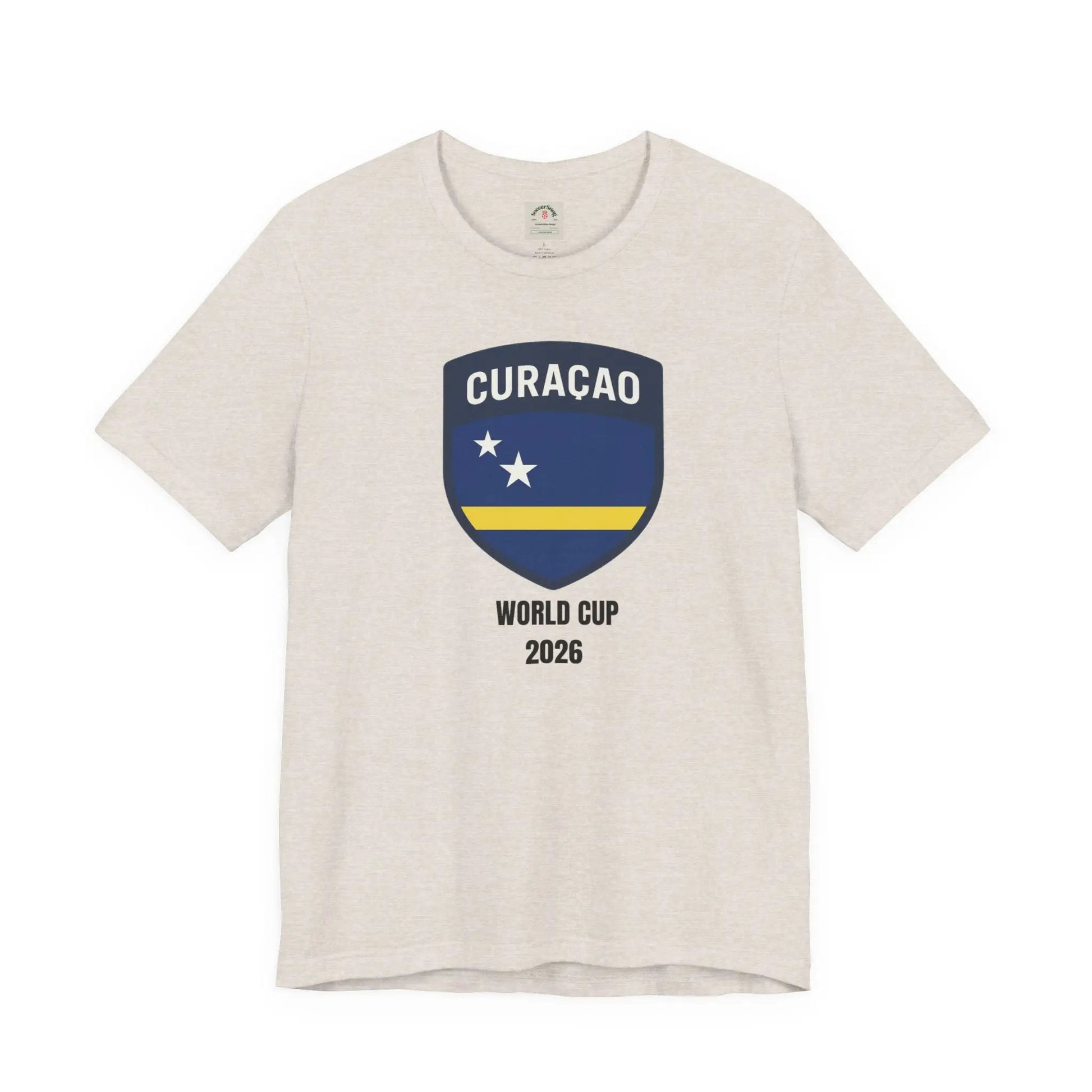 Curaçao World Cup 2026 Unisex Cotton Crew Tee by Printify
