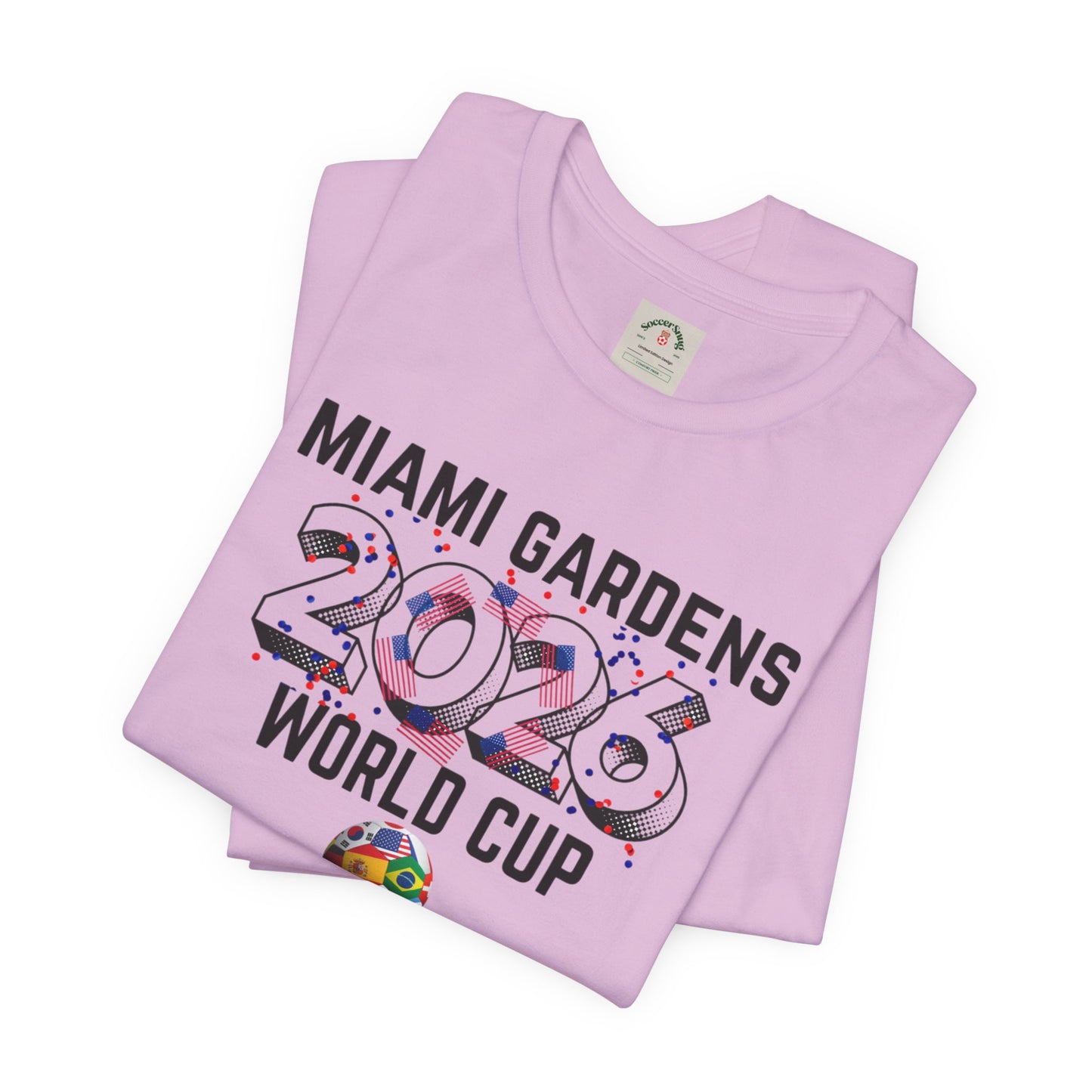 Miami Gardens World Cup Unisex Cotton Crew Tee