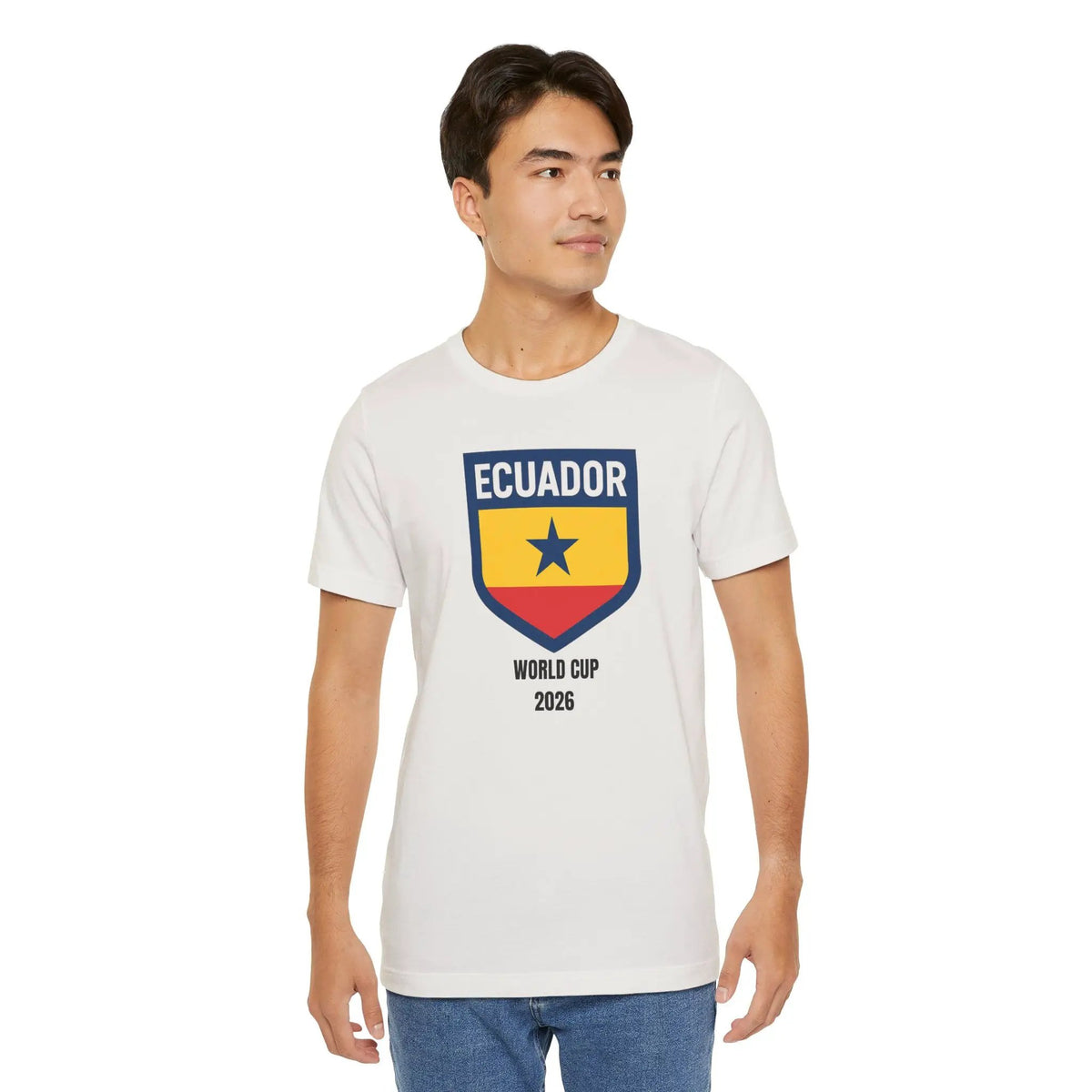 Ecuador World Cup 2026 Unisex Cotton Crew Tee by Printify