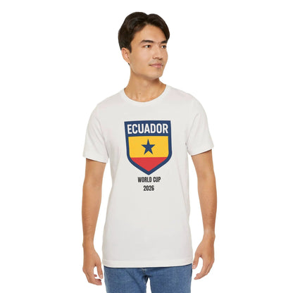 Ecuador World Cup 2026 Unisex Cotton Crew Tee by Printify