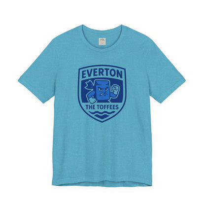 Everton 'The Toffees' Crest T-Shirt — Football Fan Tee