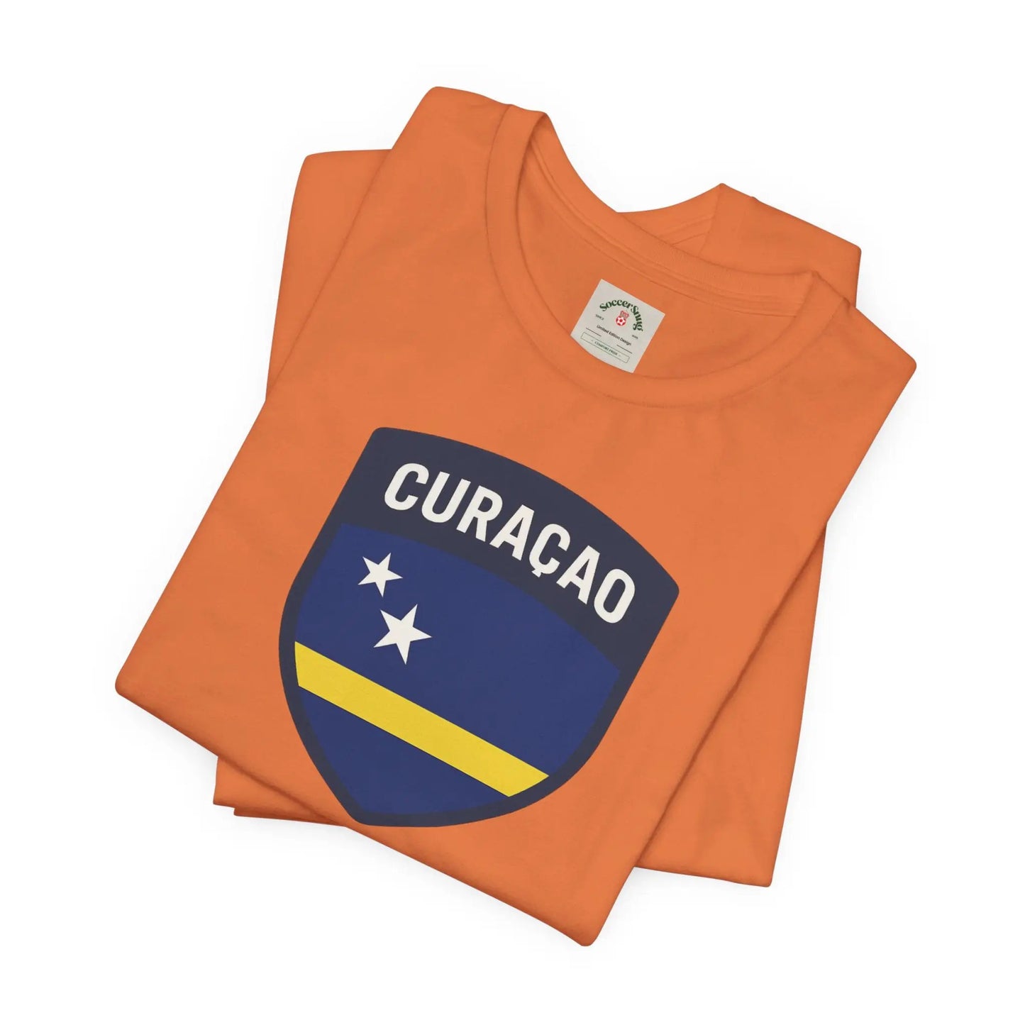 Curaçao World Cup 2026 Unisex Cotton Crew Tee by Printify