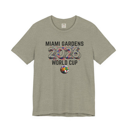 Miami Gardens World Cup Unisex Cotton Crew Tee
