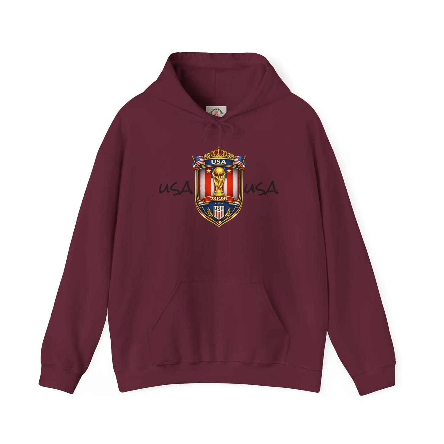 USA World Cup 2026 Hooded Sweatshirt by Printify