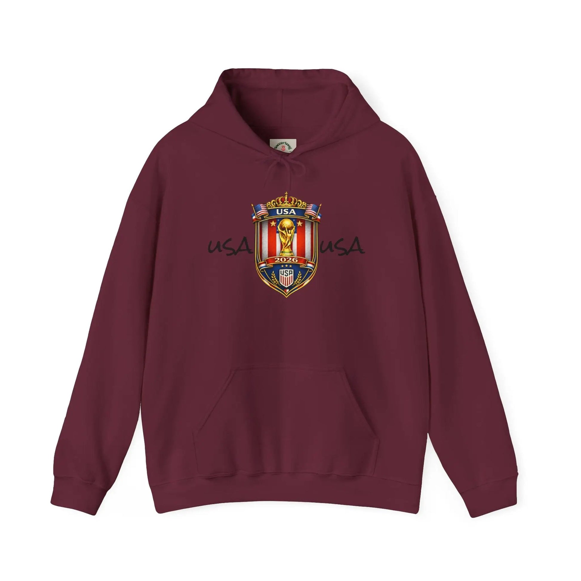 USA World Cup 2026 Hooded Sweatshirt by Printify