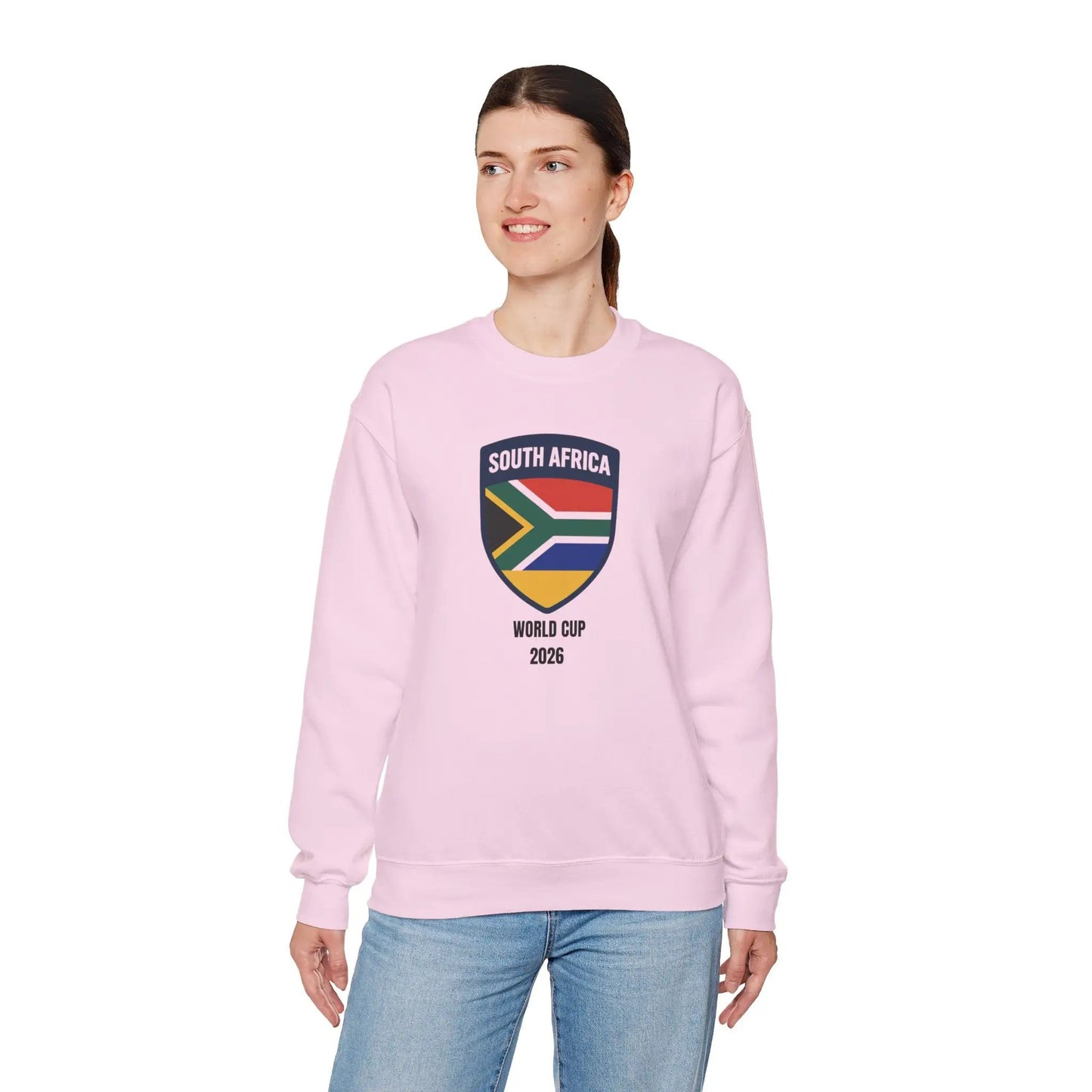 South Africa World Cup 2026 Unisex Heavy Blend™ Crewneck Sweatshirt by Printify