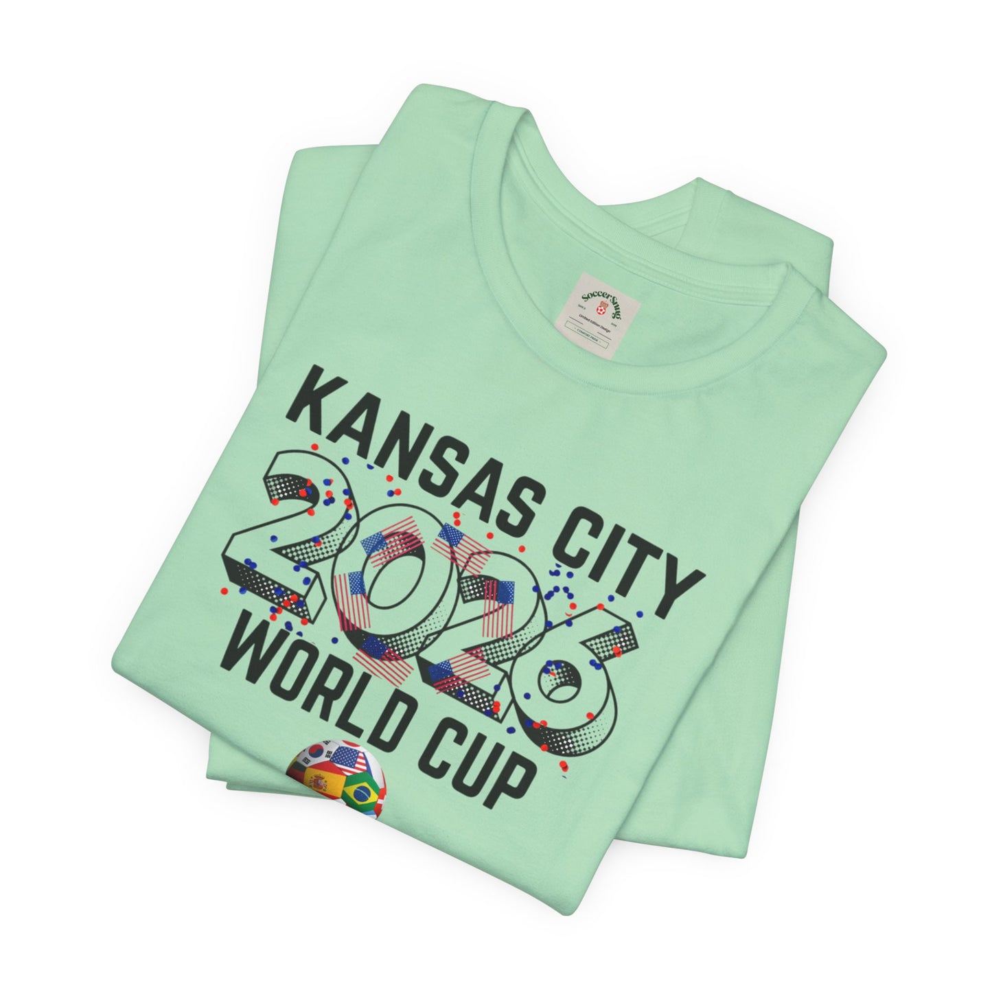 Kansas City 2026 World Cup T-Shirt — Soccer Fan Tee