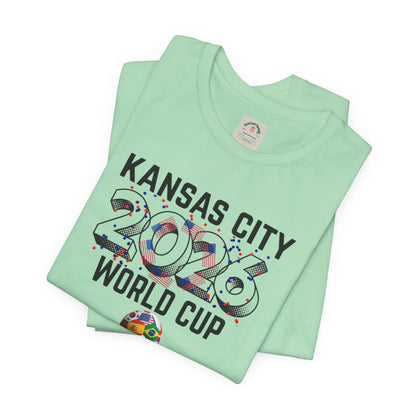 Kansas City 2026 World Cup T-Shirt — Soccer Fan Tee