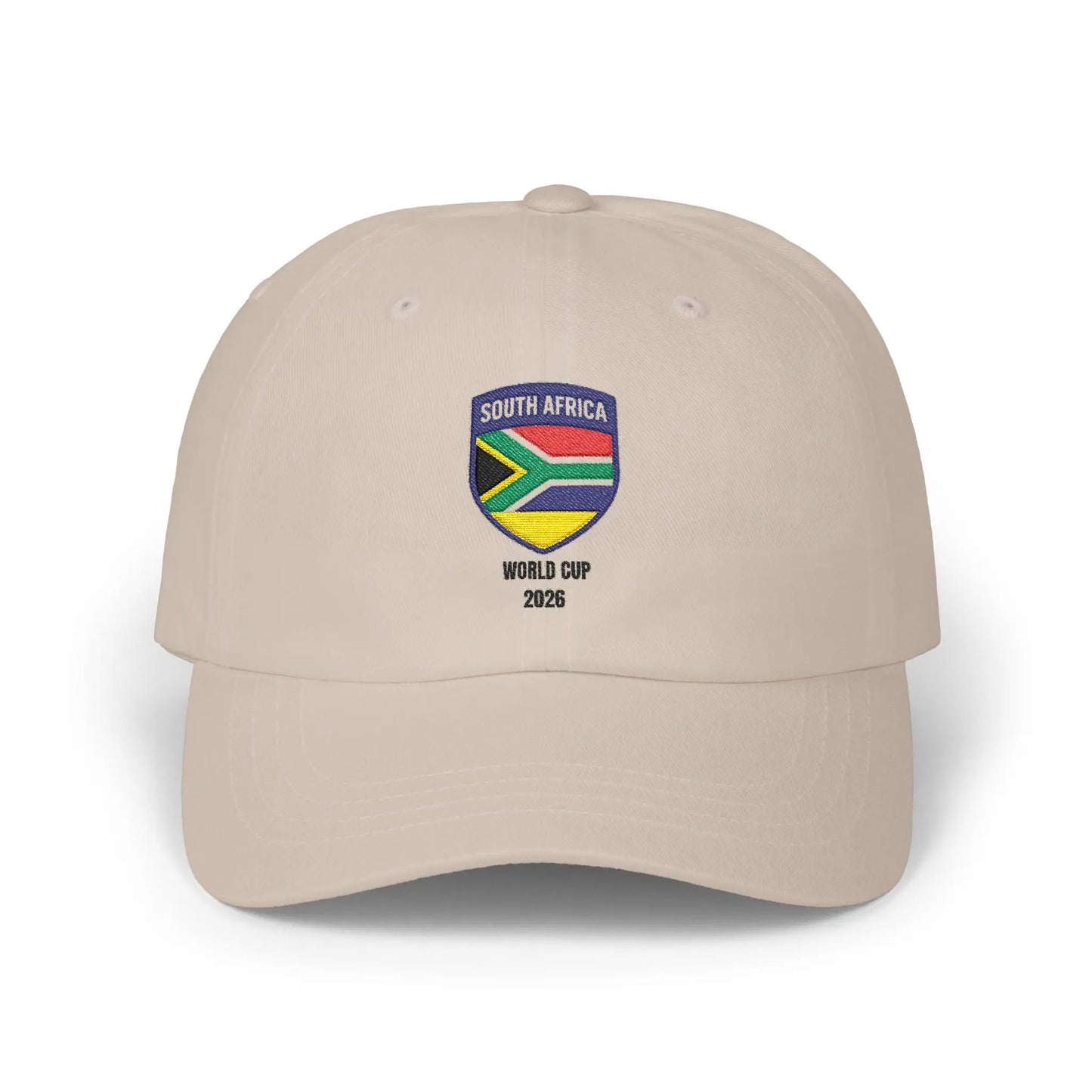 South Africa World Cup 2026 Classic Dad Cap Unstructured Low Profile by Printify