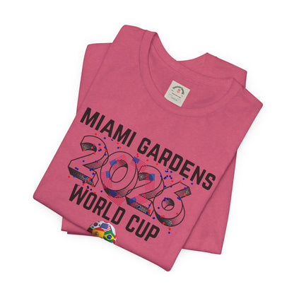 Miami Gardens World Cup Unisex Cotton Crew Tee