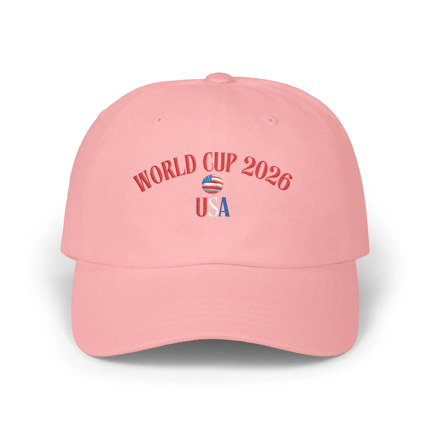 World Cup 2026 USA Dad Cap Patriotic Baseball Hat Vintage Style by Printify