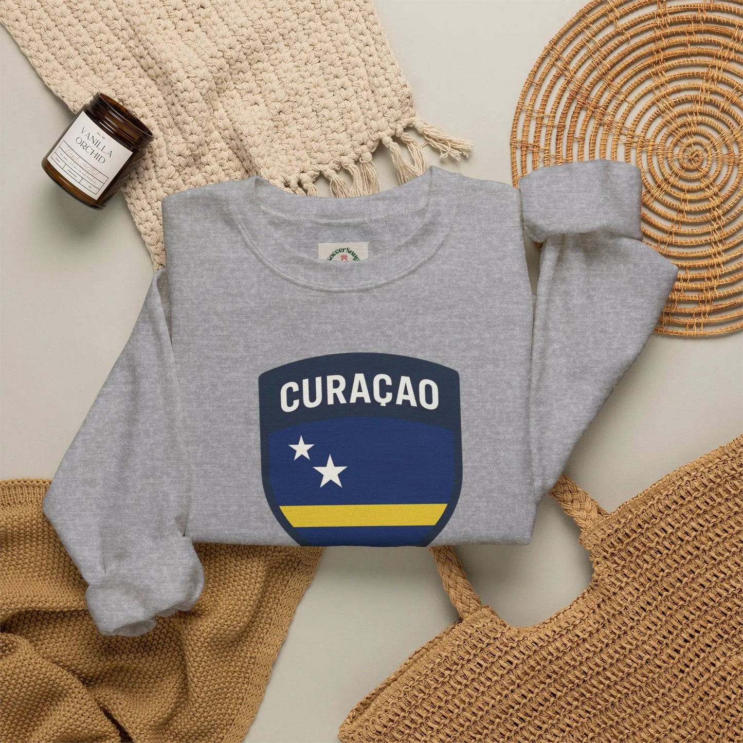 Curacao World Cup 2026 Crewneck Sweatshirt by Printify