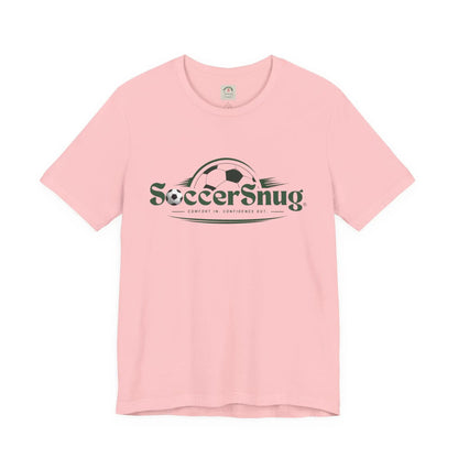 SoccerSnug Unisex Soccer Jersey Short Sleeve Tee by Printify