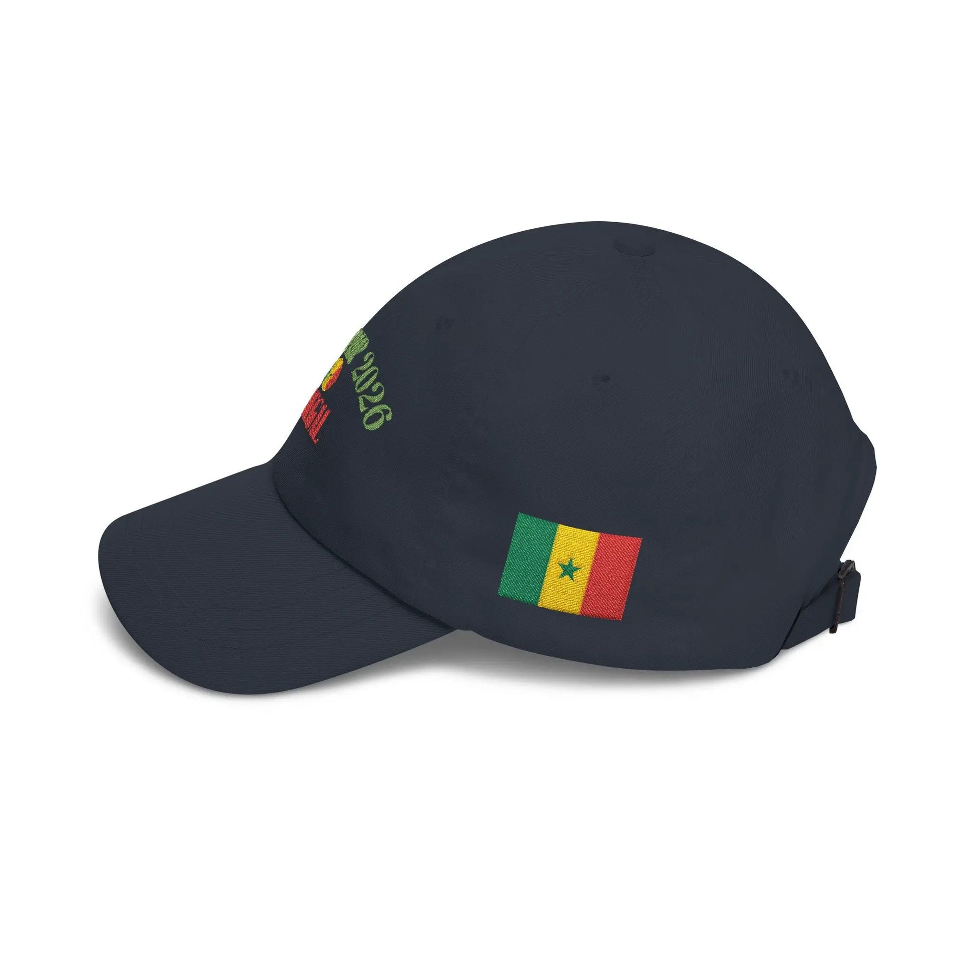 Senegal World Cup 2022 Dad Cap — Embroidered Football Fan Hat by Printify