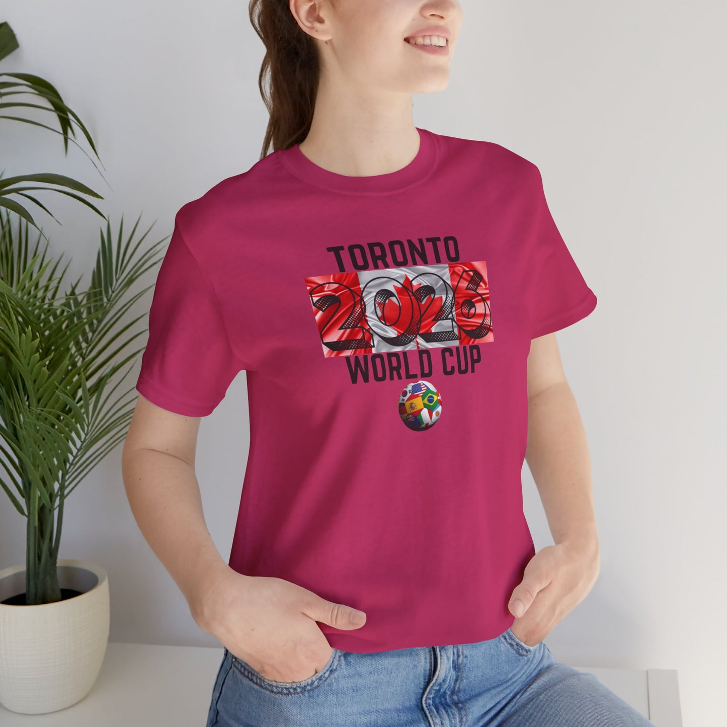 Toronto World Cup 2026 Host Unisex Cotton Crew Tee