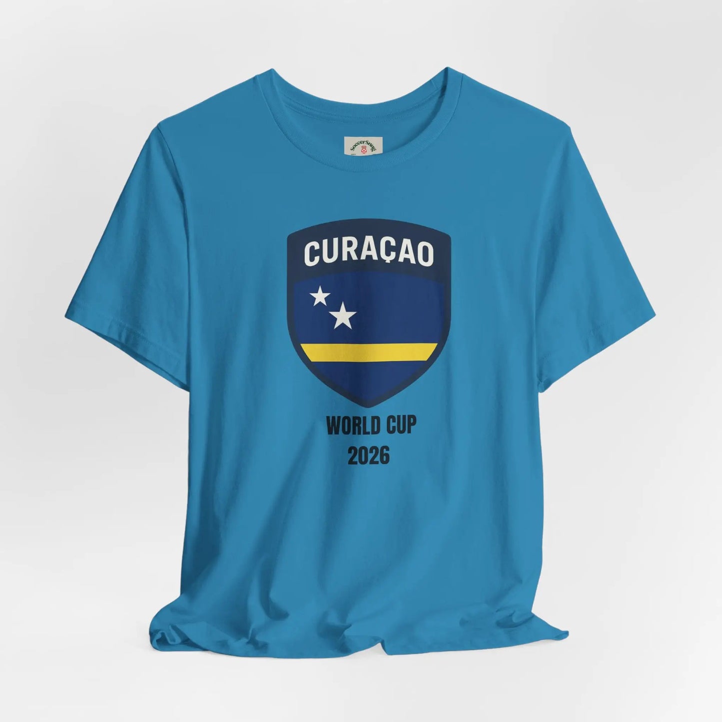 Curaçao World Cup 2026 Unisex Cotton Crew Tee by Printify