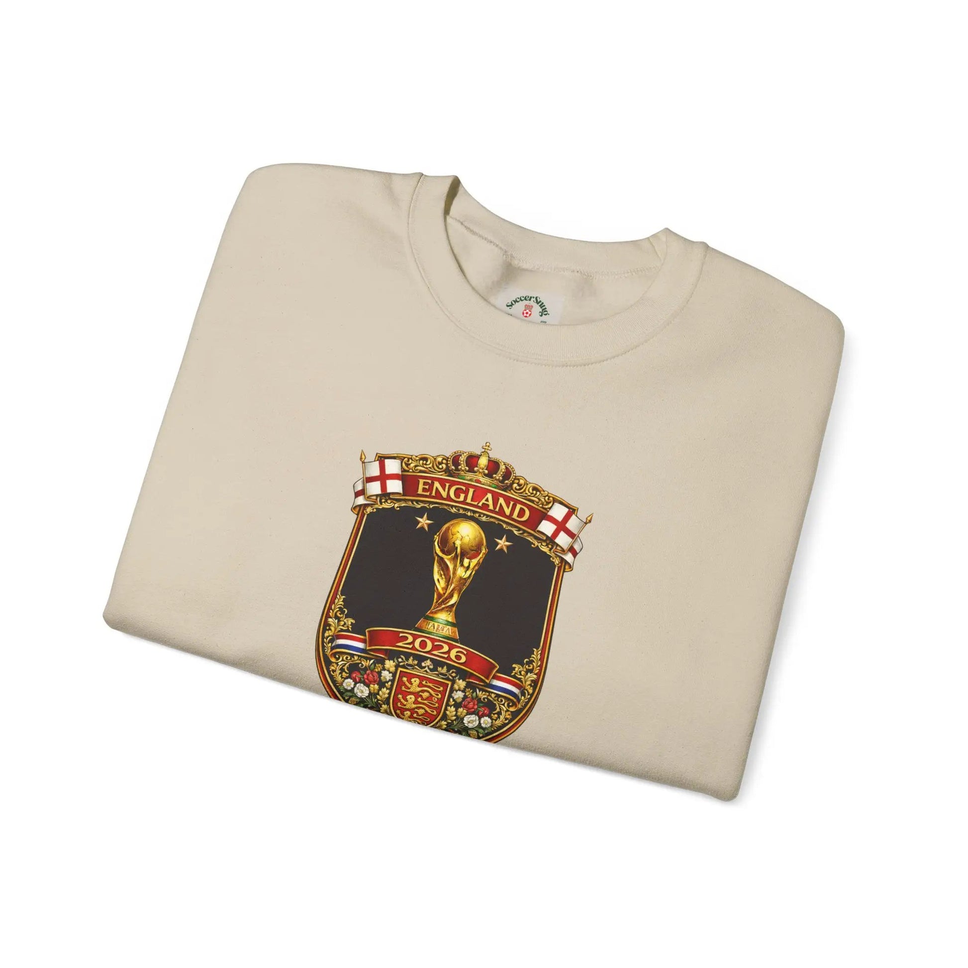 England World Cup Crewneck Sweatshirt by Printify