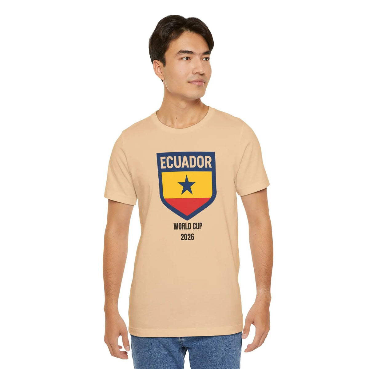 Ecuador World Cup 2026 Unisex Cotton Crew Tee by Printify