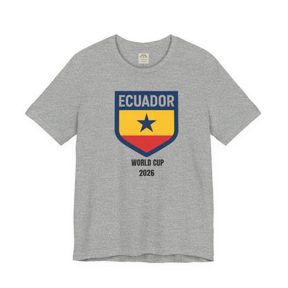 Ecuador World Cup 2026 Unisex Cotton Crew Tee by Printify