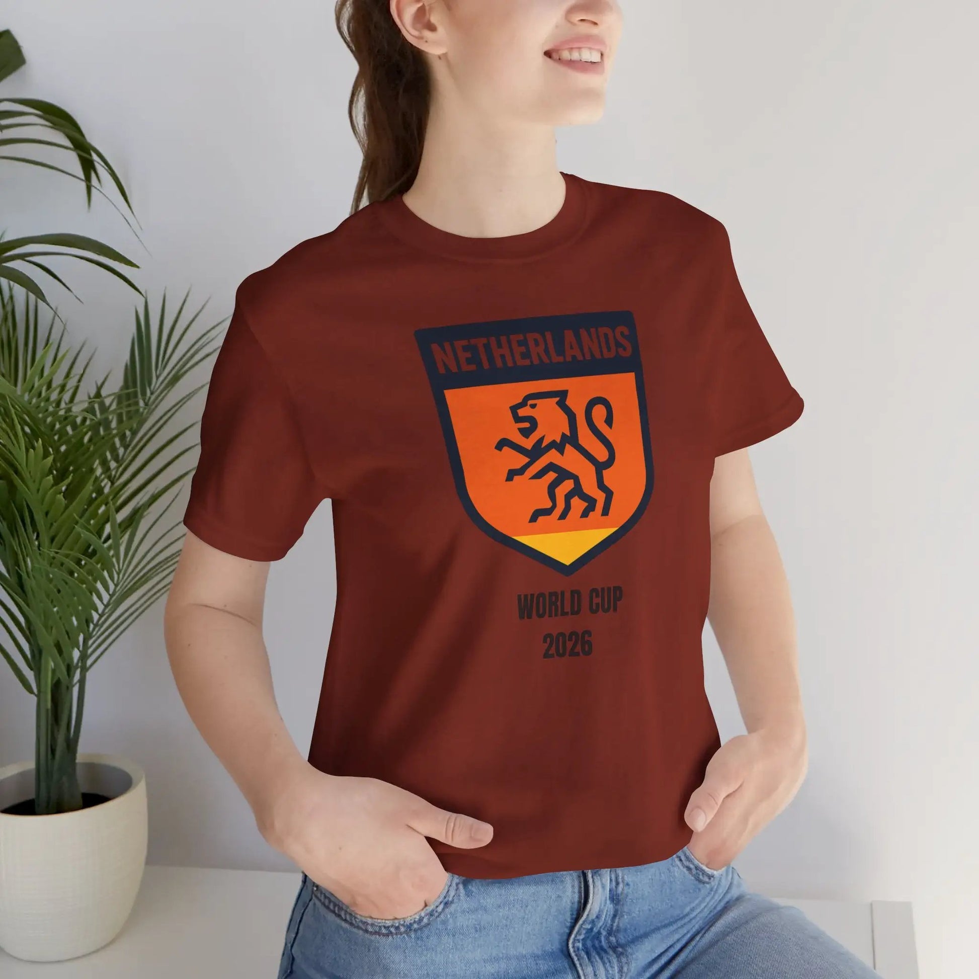 Netherlands World Cup 2026 Unisex Cotton Crew Tee by Printify