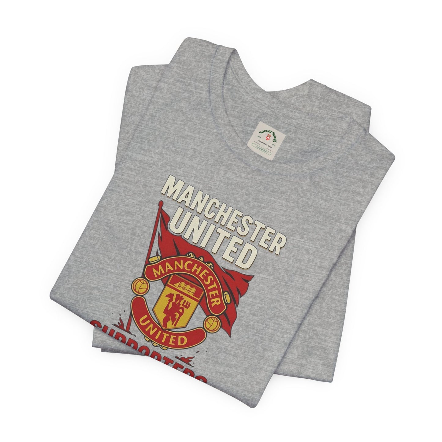 Manchester United Unisex Cotton Crew Tee