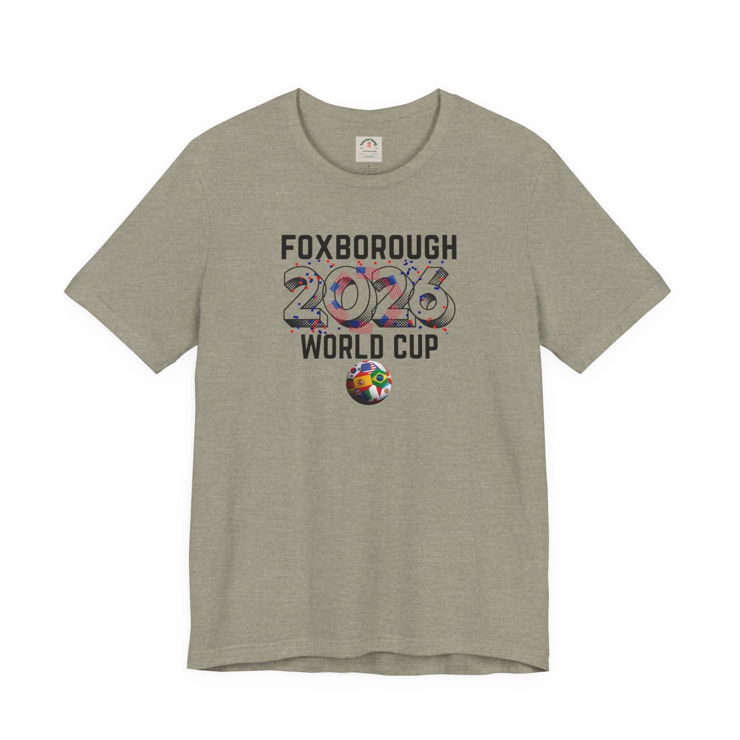 Fox Borough World Cup 2026 Host Unisex Cotton Crew Tee