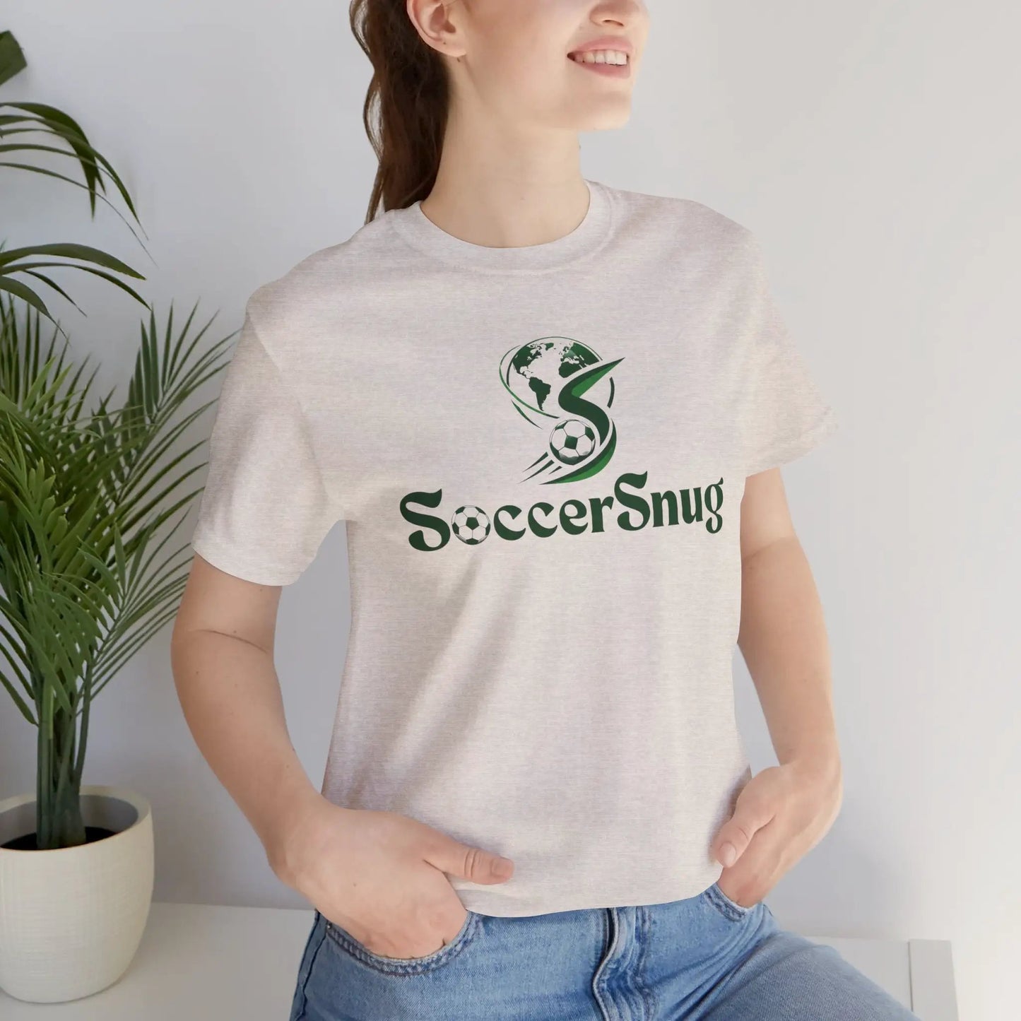 SoccerSnug Unisex Soccer Short Sleeve Tee by Printify