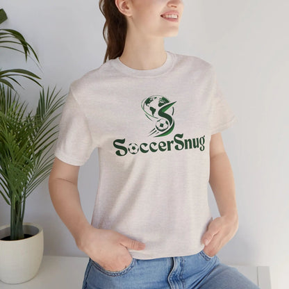 SoccerSnug Unisex Soccer Short Sleeve Tee by Printify