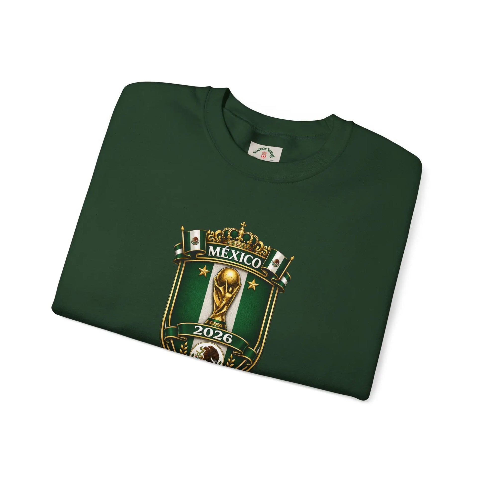 Mexico World Cup 2026 Crewneck Sweatshirt by Printify