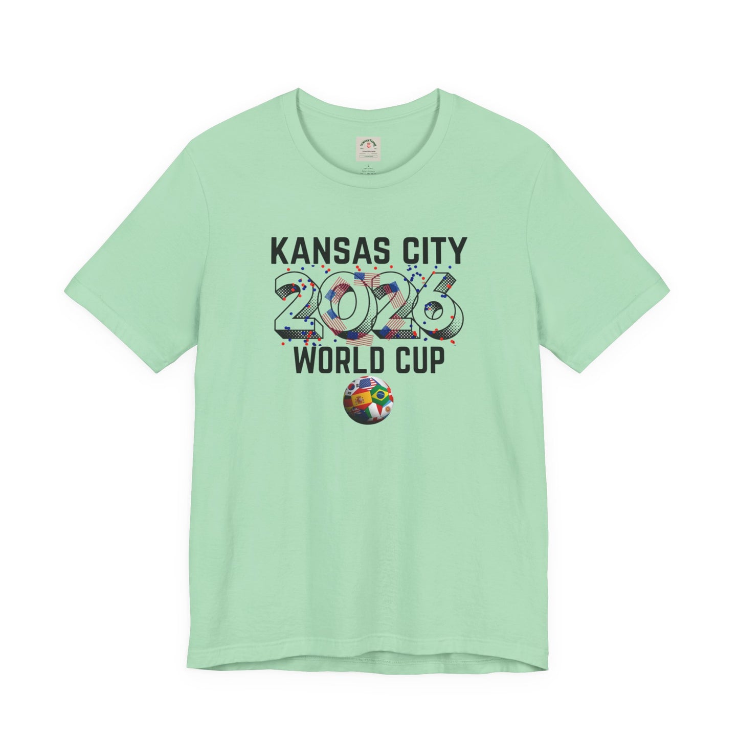 Kansas City 2026 World Cup T-Shirt — Soccer Fan Tee