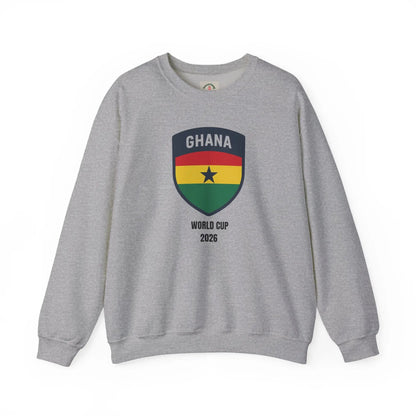 Ghana World Cup 2026 Unisex Heavy Blend™ Crewneck Sweatshirt by Printify