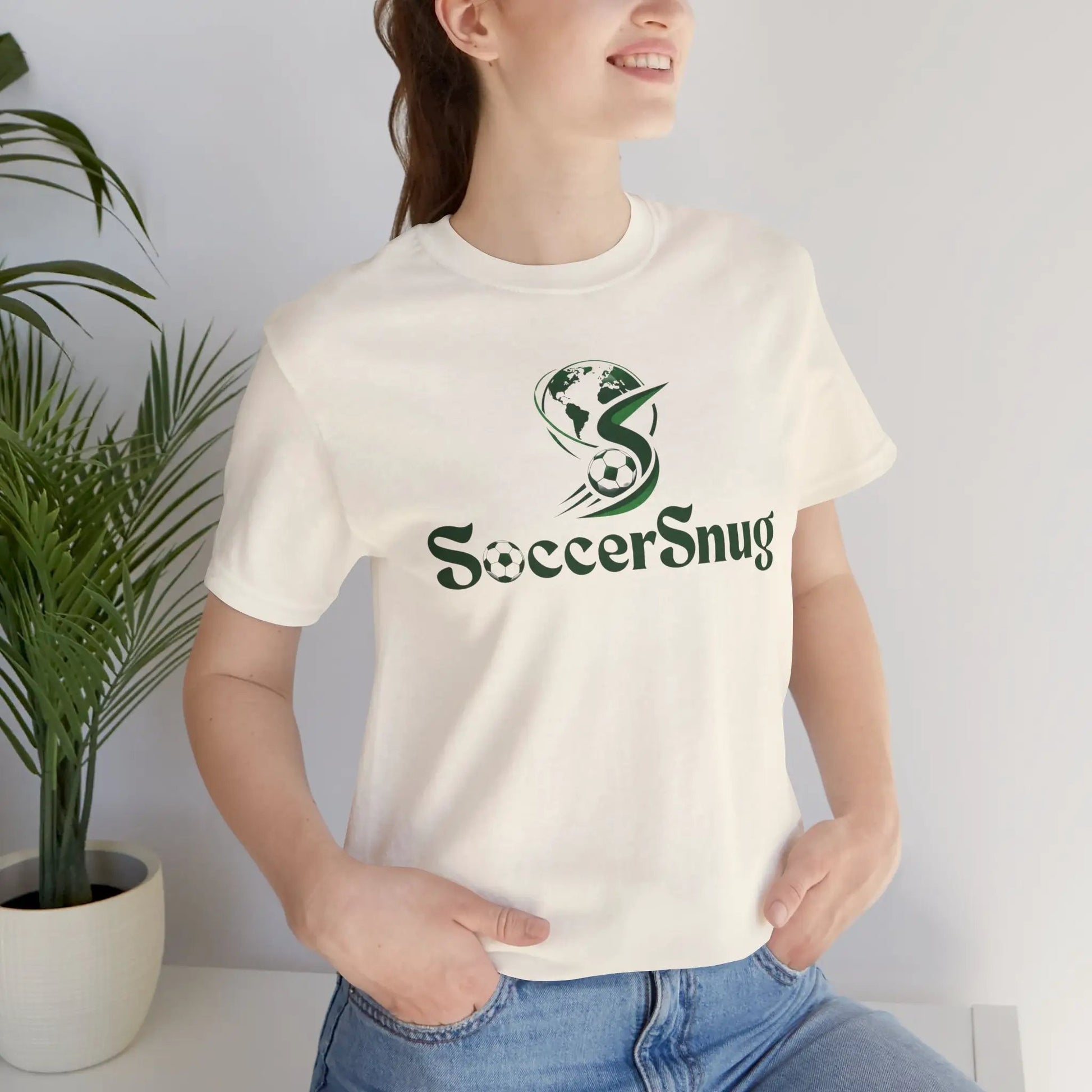 SoccerSnug Unisex Soccer Short Sleeve Tee by Printify