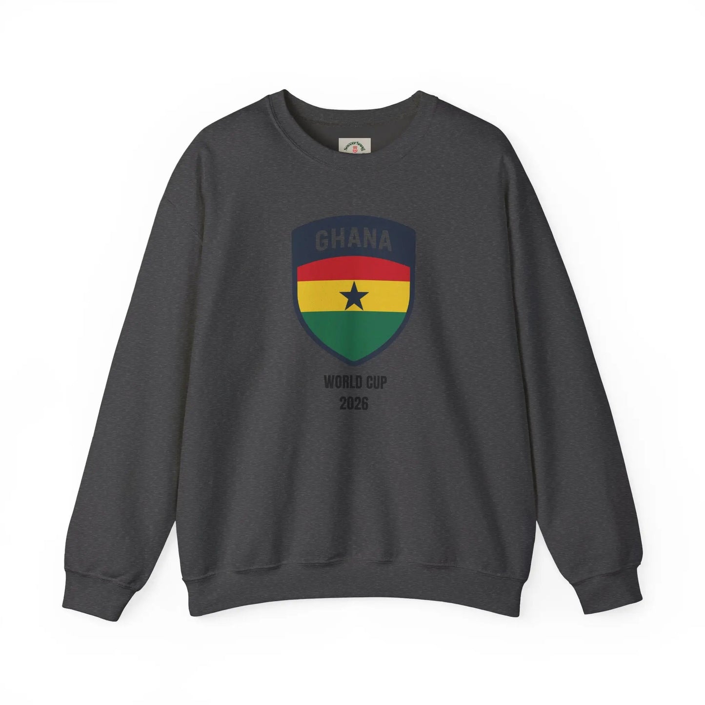 Ghana World Cup 2026 Unisex Heavy Blend™ Crewneck Sweatshirt by Printify
