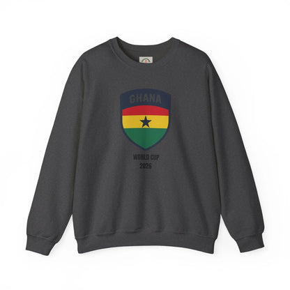 Ghana World Cup 2026 Unisex Heavy Blend™ Crewneck Sweatshirt by Printify