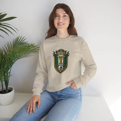 Mexico World Cup 2026 Crewneck Sweatshirt by Printify