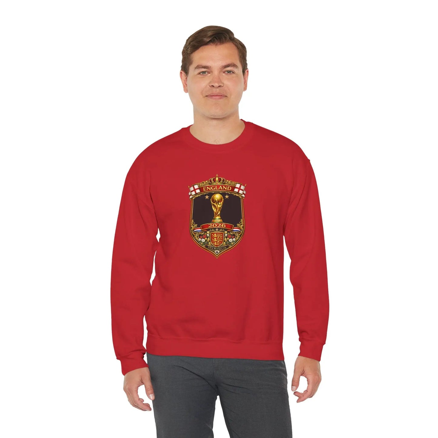 England World Cup Crewneck Sweatshirt by Printify