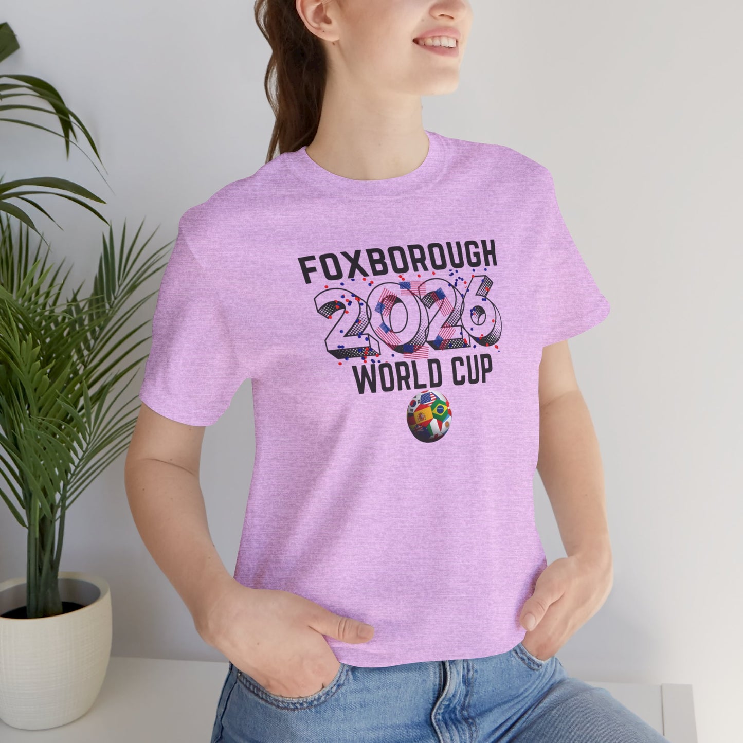 Fox Borough World Cup 2026 Host Unisex Cotton Crew Tee