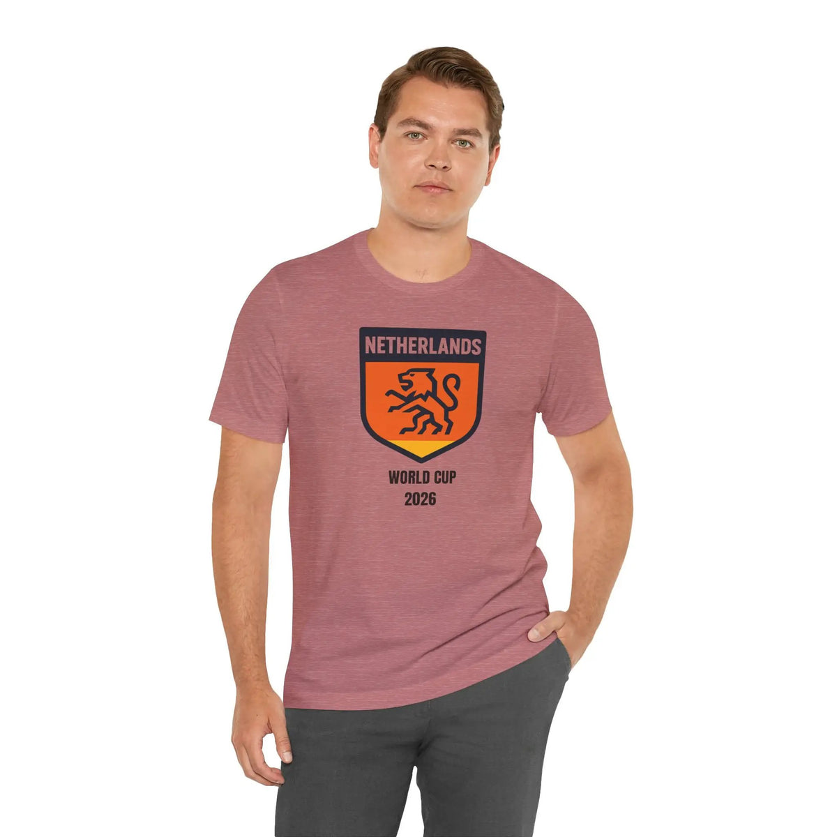 Netherlands World Cup 2026 Unisex Cotton Crew Tee by Printify