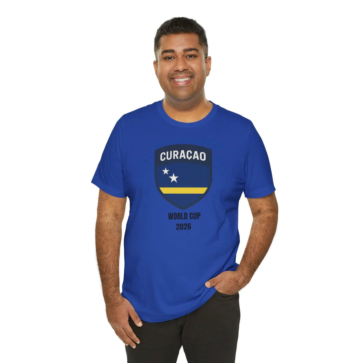 Curaçao World Cup 2026 Unisex Cotton Crew Tee by Printify