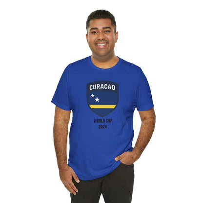 Curaçao World Cup 2026 Unisex Cotton Crew Tee by Printify
