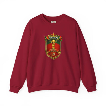 Portugal World Cup 2022 Crest Sweatshirt by Printify