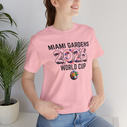 Miami Gardens World Cup Unisex Cotton Crew Tee