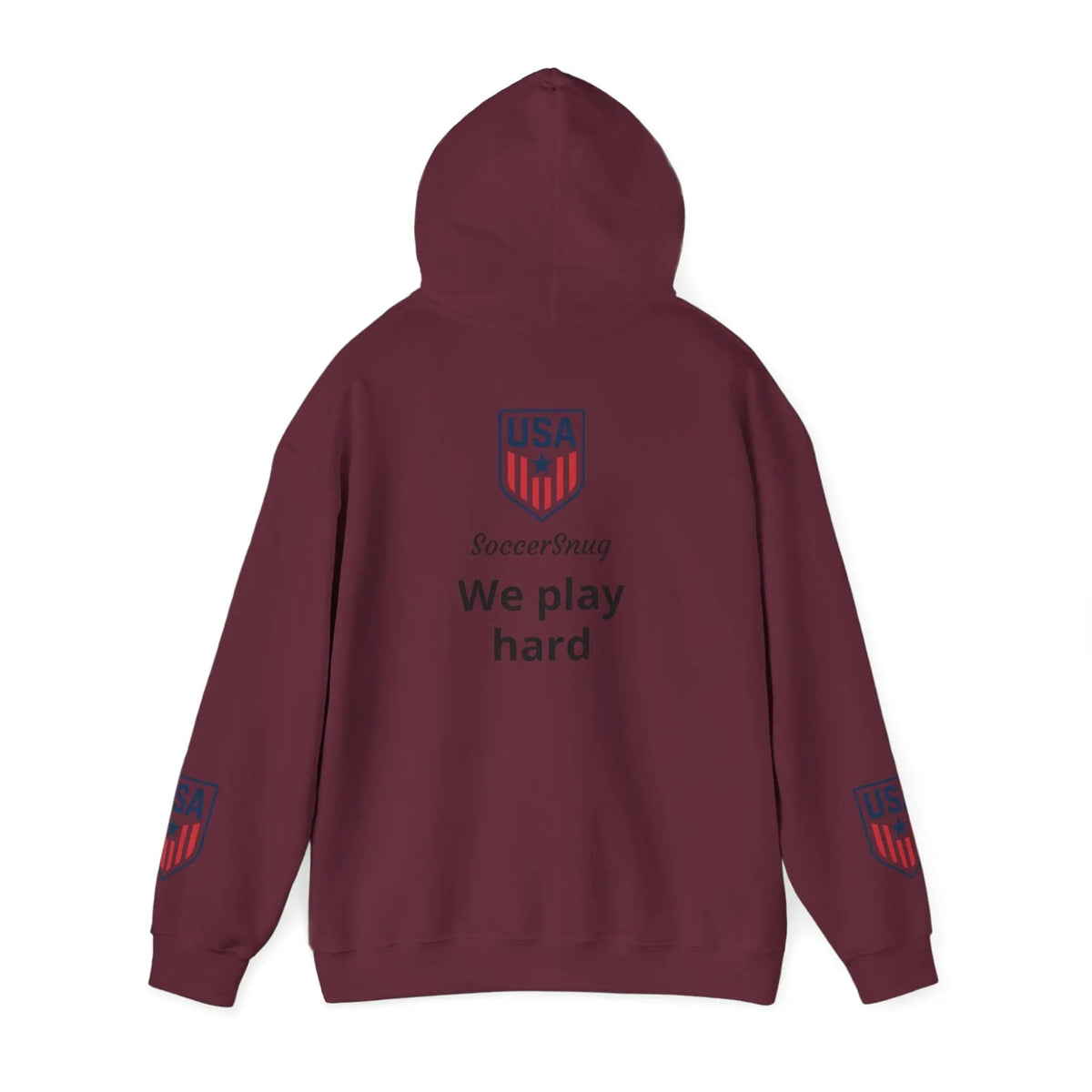 Customizable - SoccerSnug Heavy Blend Hoodie Unisex With Front Pocket Drawcord by Printify