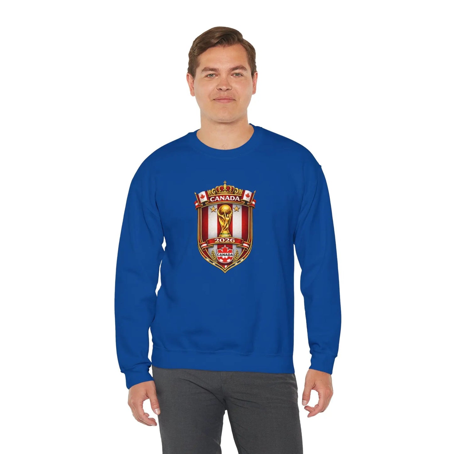 Canada World Cup 2026 Crewneck Sweatshirt by Printify