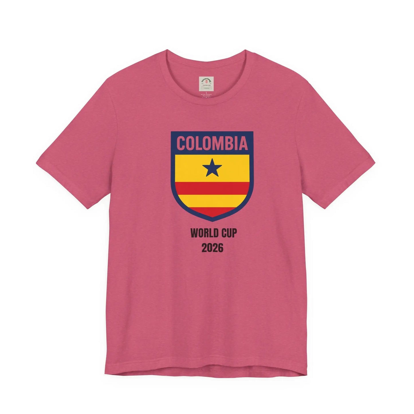 Columbia World Cup 2026 Unisex Cotton Crew Tee by Printify