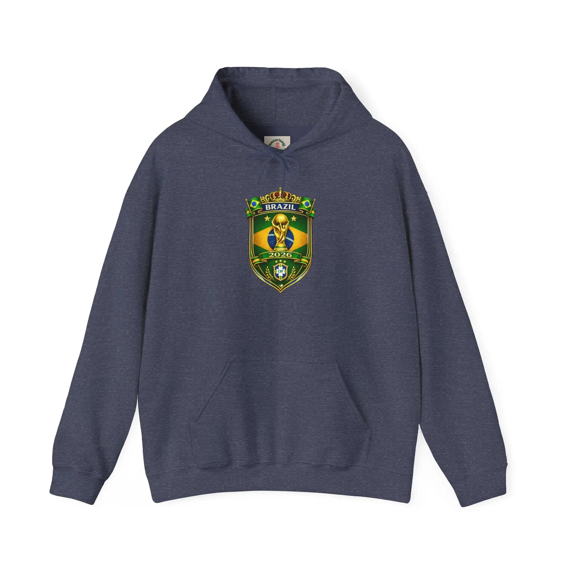 Brazil World Cup 2026 Hooded Sweatshirt by Printify