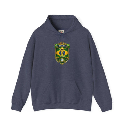 Brazil World Cup 2026 Hooded Sweatshirt by Printify
