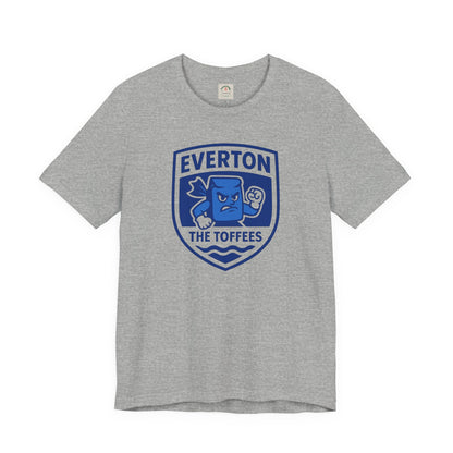 Everton 'The Toffees' Crest T-Shirt — Football Fan Tee