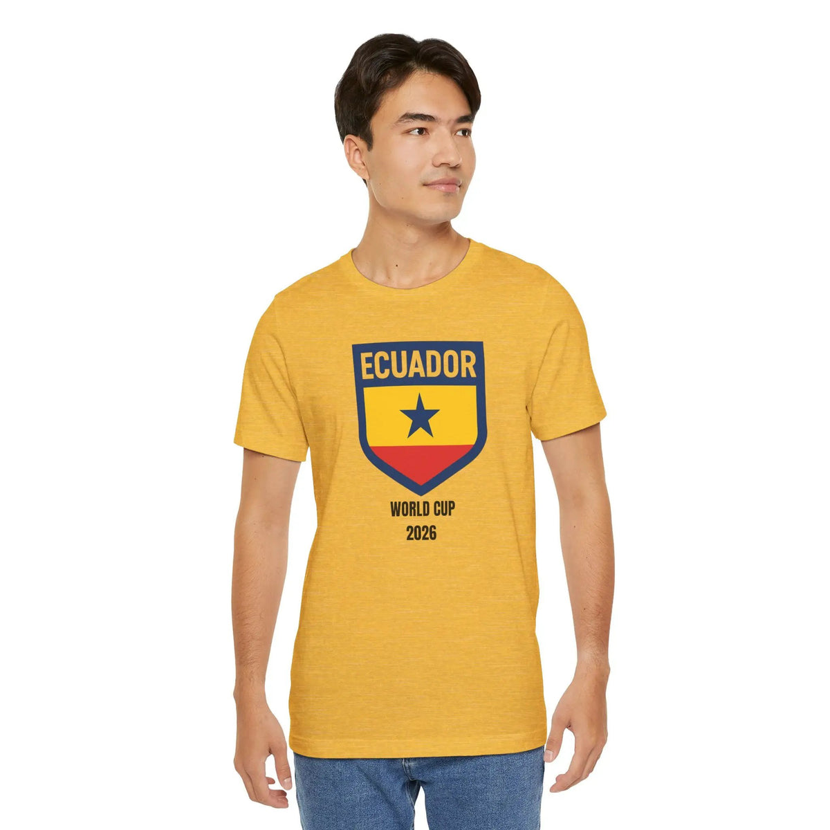 Ecuador World Cup 2026 Unisex Cotton Crew Tee by Printify